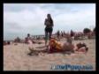 funny prank video on the beach